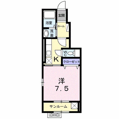 クローバー　ハウス 103【管理NO：1-017938001-01030】 ★家具家電は申し込み後に搬入します★ ★2026年09月中旬入居可能★の物件画像