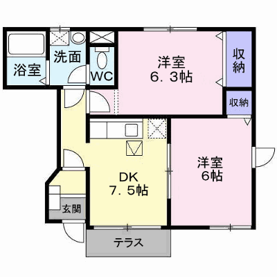 セカンドみなみ 103【管理NO：1-011215301-01030】 ★家具家電は申し込み後に搬入します★ ★2026年09月下旬入居可能★の物件画像