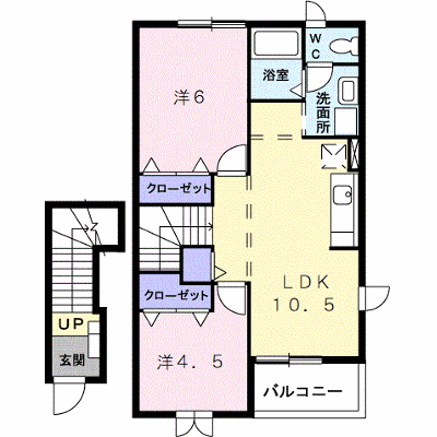 アンソレイエＢ 203【管理NO：1-011578102-02030】 ★家具家電は申し込み後に搬入します★ ★2026年09月中旬入居可能★の物件画像