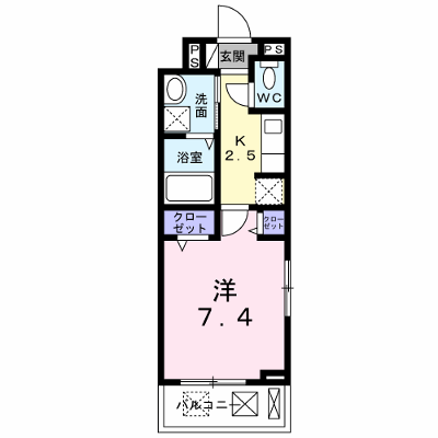 カレント 201【管理NO：1-026707101-02010】 ★家具家電は申し込み後に搬入します★ ★2026年08月下旬入居可能★の物件画像