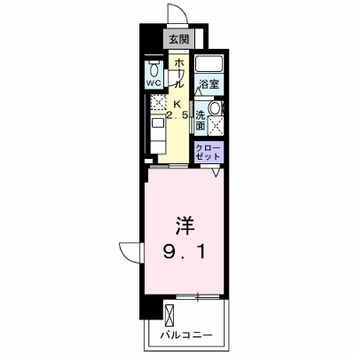 パークレジデンス小山 206【管理NO：1-015007601-02060】 ★家具家電は申し込み後に搬入します★ ★2026年08月下旬入居可能★の物件画像