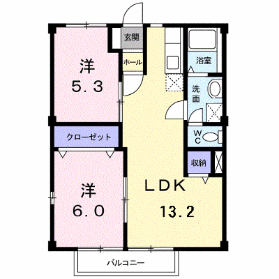 ヴィラマローネ 205【管理NO：1-004440101-02050】 ★家具家電は申し込み後に搬入します★ ★2026年09月下旬入居可能★の物件画像