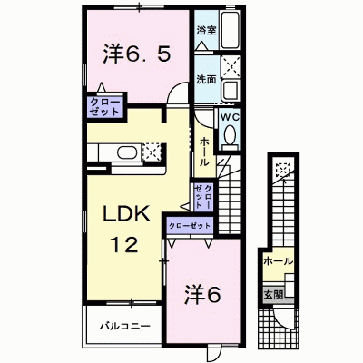 アンジュ 201【管理NO：1-013489901-02010】 ★家具家電は申し込み後に搬入します★ ★2026年09月下旬入居可能★の物件画像