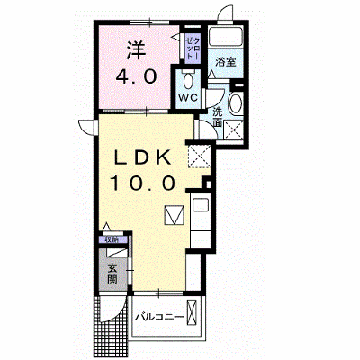 ラ・ルーチェⅠ 101【管理NO：1-016309301-01010】 ★家具家電は申し込み後に搬入します★ ★2026年09月中旬入居可能★の物件画像