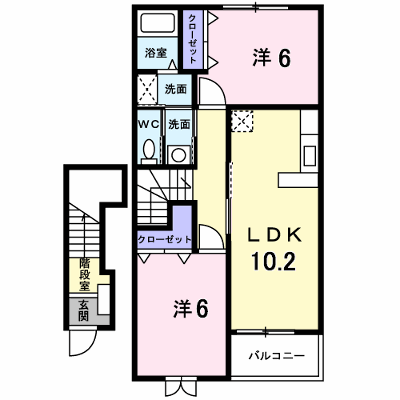 ライゼカーサＡ 202【管理NO：1-013012101-02020】 ★家具家電は申し込み後に搬入します★ ★2026年09月中旬入居可能★の物件画像