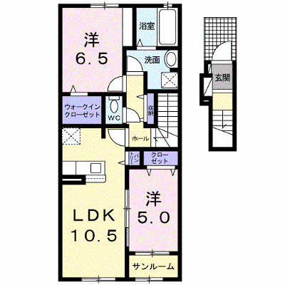 グランメール　手屋 203【管理NO：1-025418301-02030】 ★家具家電は申し込み後に搬入します★ ★2026年10月中旬入居可能★の物件画像