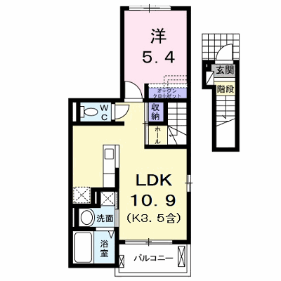 セントラル　ホームズ　立川　Ⅱ 201【管理NO：1-024069201-02010】 ★家具家電は申し込み後に搬入します★ ★2026年09月下旬入居可能★の物件画像