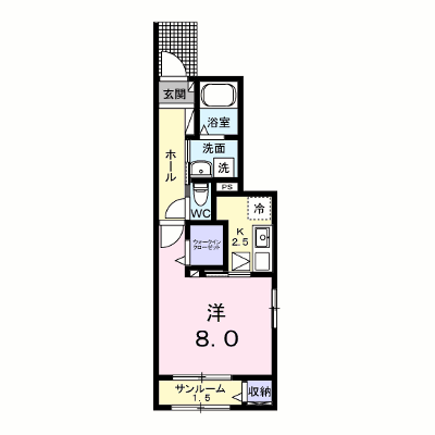 フォンターナ・ブリオ 101【管理NO：1-028181401-01010】 ★家具家電は申し込み後に搬入します★ ★2026年09月中旬入居可能★の物件画像