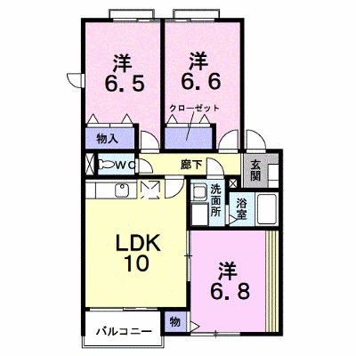 ラフォーレ．Ｉ 204【管理NO：1-009441901-02040】 ★家具家電は申し込み後に搬入します★ ★2026年09月中旬入居可能★の物件画像
