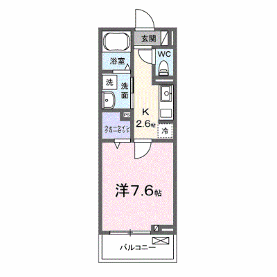 マリンコート 203【管理NO：1-028460501-02030】 ★家具家電は申し込み後に搬入します★ ★2027年02月上旬入居可能★の物件画像