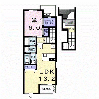 カーサ・デル・アモーレＢ 203【管理NO：1-016122501-02030】 ★家具家電は申し込み後に搬入します★ ★2026年09月中旬入居可能★の物件画像