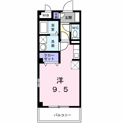 アビタシオン 105【管理NO：1-012564601-01040】 ★家具家電は申し込み後に搬入します★ ★2026年09月下旬入居可能★の物件画像