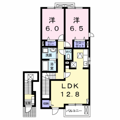 プラシード・カーサ　Ⅰ 203【管理NO：1-014949501-02030】 ★家具家電は申し込み後に搬入します★ ★2026年09月下旬入居可能★の物件画像