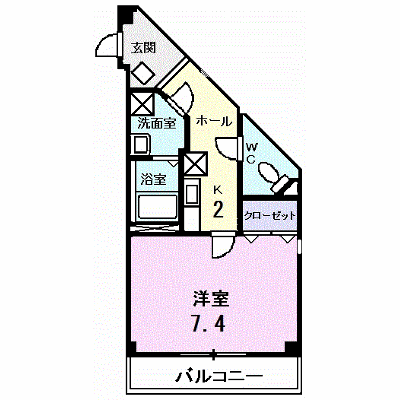 カーサ　ヴェルデ 101【管理NO：1-012578201-01010】 ★家具家電は申し込み後に搬入します★ ★2026年09月中旬入居可能★の物件画像