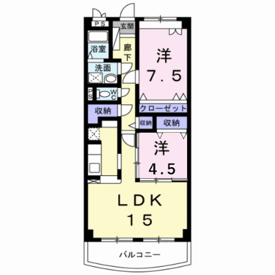 ヴィラ・グランチェスタ 403【管理NO：1-009726001-04030】 ★家具家電は申し込み後に搬入します★ ★2026年09月中旬入居可能★の物件画像
