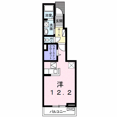 アンセスター下沼Ａ 103【管理NO：1-018692601-01030】 ★家具家電は申し込み後に搬入します★の物件画像