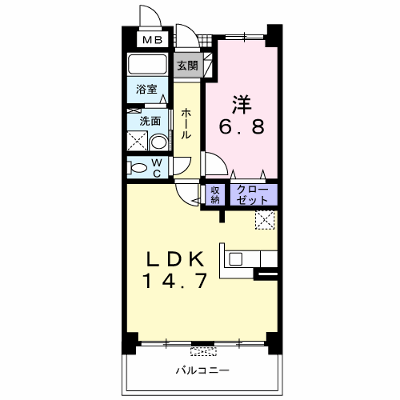 ザ・ウィング　Ｓ 306【管理NO：1-013263001-03050】 ★家具家電は申し込み後に搬入します★ ★2026年10月上旬入居可能★の物件画像