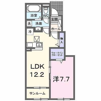 Ｔｏｒｔｕｅ　Ａ 103【管理NO：1-027210601-01030】 ★家具家電は申し込み後に搬入します★ ★2026年09月上旬入居可能★の物件画像