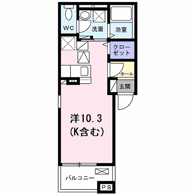 リベルテ祥豊 101【管理NO：1-026908401-01010】 ★家具家電は申し込み後に搬入します★ ★2026年10月中旬入居可能★の物件画像
