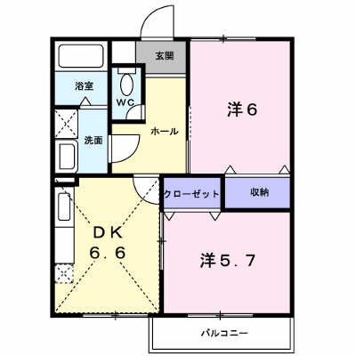 サンセールⅢ 203【管理NO：1-007359701-02030】 ★家具家電は申し込み後に搬入します★ ★2026年09月中旬入居可能★の物件画像