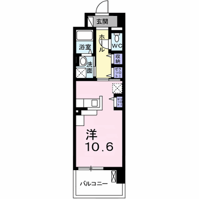 クレール姫路 204【管理NO：1-018955301-02040】 ★家具家電は申し込み後に搬入します★の物件画像