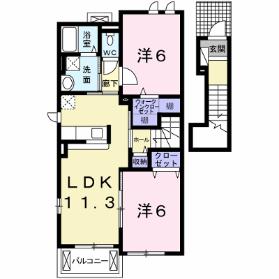 シン．シン．ハウスＣ 205【管理NO：1-017627801-02050】 ★家具家電は申し込み後に搬入します★ ★2026年10月中旬入居可能★の物件画像