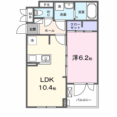 パインオーク　Ａ 303【管理NO：1-027732001-03030】 ★家具家電は申し込み後に搬入します★の物件画像