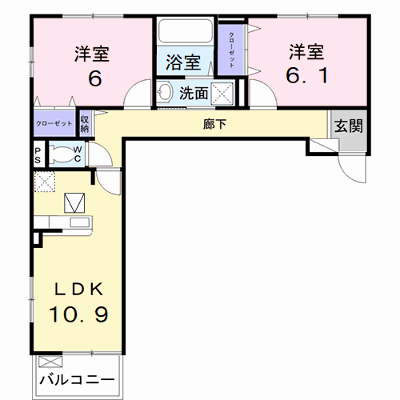 エテルノ泉南馬場 102【管理NO：1-026912901-01020】 ★家具家電は申し込み後に搬入します★ ★2026年09月中旬入居可能★の物件画像