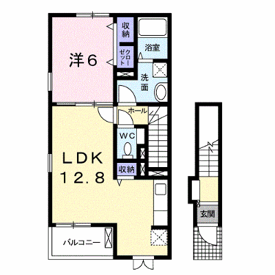 エトワール伏山 201【管理NO：1-020681601-02010】 ★家具家電は申し込み後に搬入します★ ★2026年09月上旬入居可能★の物件画像