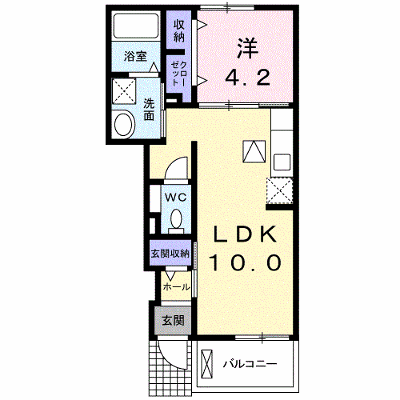 サニー・エンゼル 106【管理NO：1-020410601-01050】 ★家具家電は申し込み後に搬入します★ ★2026年09月下旬入居可能★の物件画像