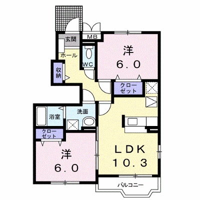 アニメート　Ａ 101【管理NO：1-013601101-01010】 ★家具家電は申し込み後に搬入します★ ★2026年10月上旬入居可能★の物件画像