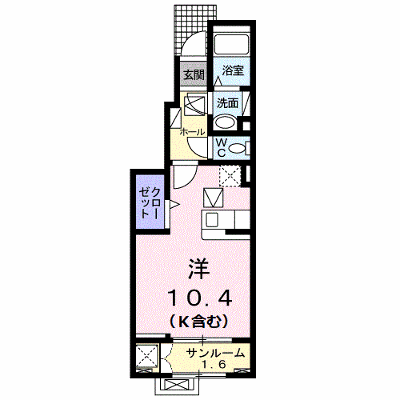 村上ハイツ 103【管理NO：1-024895801-01030】 ★家具家電は申し込み後に搬入します★ ★2026年09月下旬入居可能★の物件画像