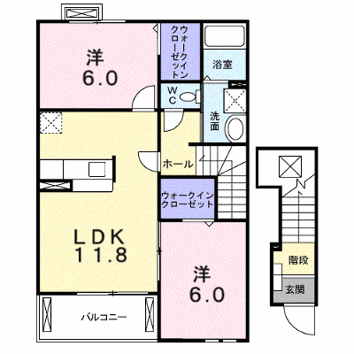 カレントＹＯＵ 201【管理NO：1-014203701-02010】 ★家具家電は申し込み後に搬入します★ ★2026年10月中旬入居可能★の物件画像