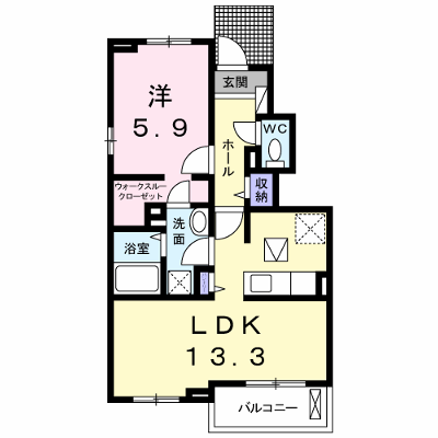 グランハピネス　Ⅲ 103【管理NO：1-020281903-01030】 ★家具家電は申し込み後に搬入します★ ★2026年09月中旬入居可能★の物件画像