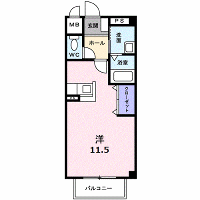 フラン・カーサ 203【管理NO：1-012743401-02030】 ★家具家電は申し込み後に搬入します★ ★2026年10月中旬入居可能★の物件画像