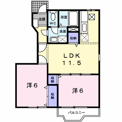 カーサ　Ａ 101【管理NO：1-012405801-01010】 ★家具家電は申し込み後に搬入します★ ★2026年09月中旬入居可能★の物件画像