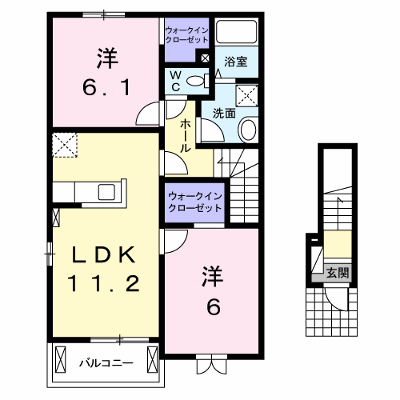 サンリッチ　Ｂ 201【管理NO：1-019531801-02010】 ★家具家電は申し込み後に搬入します★ ★2026年09月中旬入居可能★の物件画像