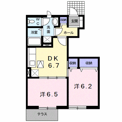 ヒルズ・クリシーヌメゾン 104【管理NO：1-011225001-01040】 ★家具家電は申し込み後に搬入します★ ★2026年09月中旬入居可能★の物件画像