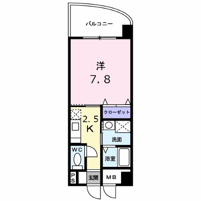 ディアコート　ニシムラ 205【管理NO：1-010834501-02050】 ★家具家電は申し込み後に搬入します★ ★2026年09月中旬入居可能★の物件画像