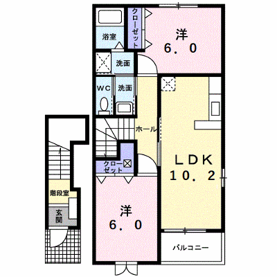 美祢パレス　ジャガール　Ｂ 204【管理NO：1-013399702-02040】 ★家具家電は申し込み後に搬入します★の物件画像