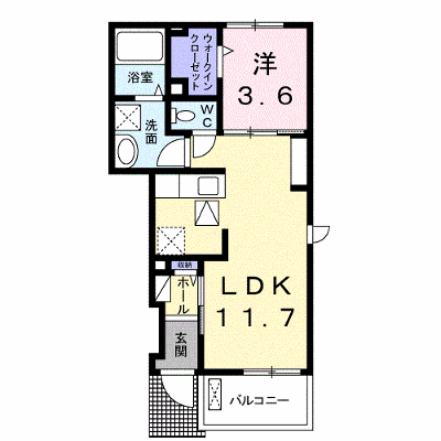 クレール北竜王町 105【管理NO：1-022362701-01050】 ★家具家電は申し込み後に搬入します★の物件画像