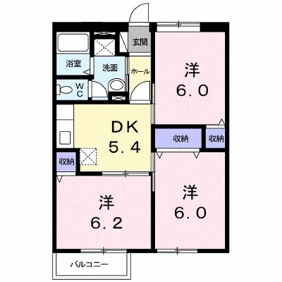 グリーンハイツ 201【管理NO：1-006898401-02010】 ★家具家電は申し込み後に搬入します★の物件画像