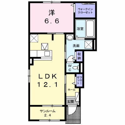 ピンズ唐津Ⅳ 101【管理NO：1-025038504-01010】 ★家具家電は申し込み後に搬入します★ ★2026年09月中旬入居可能★の物件画像