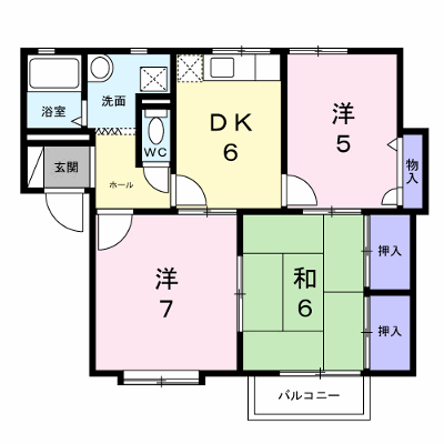 グレイスコートⅠ 202【管理NO：1-099319201-02020】 ★家具家電は申し込み後に搬入します★ ★2026年09月上旬入居可能★の物件画像