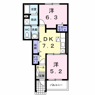 フォレスト・ガーデン 102【管理NO：1-016677201-01020】 ★家具家電は申し込み後に搬入します★ ★2026年08月下旬入居可能★の物件画像