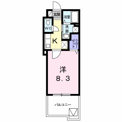 Ｂｅｌ　ｆｉｏｒｅ　壹岐 205【管理NO：1-014771701-02050】 ★家具家電は申し込み後に搬入します★ ★2026年09月下旬入居可能★の物件画像