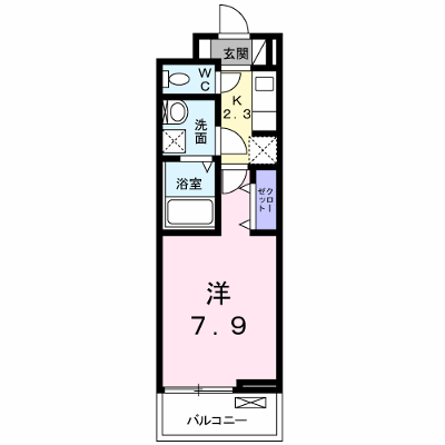 エクシード　Ⅱ 305【管理NO：1-025128701-03050】 ★家具家電は申し込み後に搬入します★ ★2026年09月中旬入居可能★の物件画像