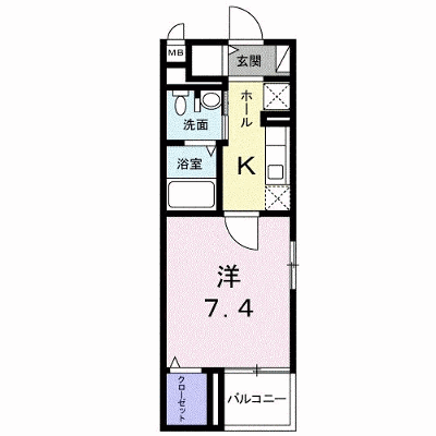 グランツ・Ｋ 301【管理NO：1-021031101-03010】 ★家具家電は申し込み後に搬入します★ ★2026年09月下旬入居可能★の物件画像