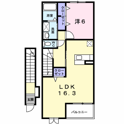 ブローテ 202【管理NO：1-014139401-02020】 ★家具家電は申し込み後に搬入します★ ★2026年09月中旬入居可能★の物件画像