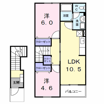 カミューナⅢ 202【管理NO：1-010952102-02020】 ★家具家電は申し込み後に搬入します★ ★2026年09月下旬入居可能★の物件画像